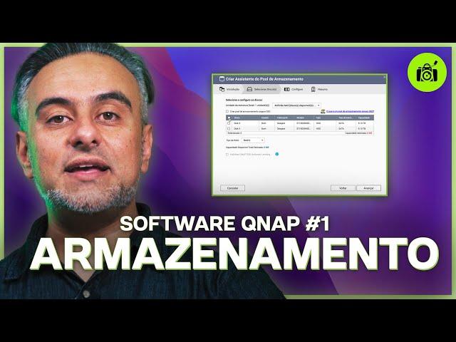 Como Configurar ARMAZENAMENTO no QNAP | Guia do QNAP NAS