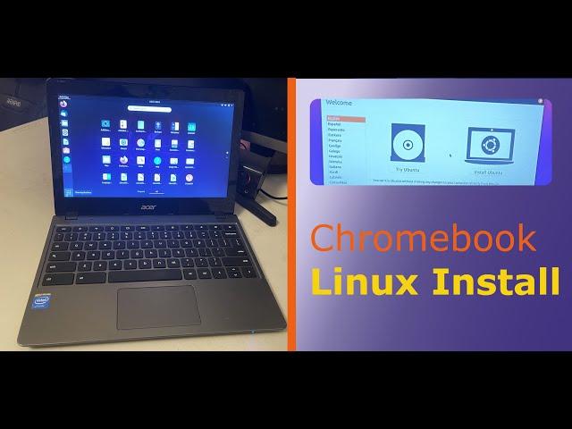 Acer Chromebook C720 - ZHN - Linux Install