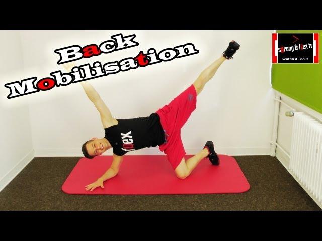 Easy back exercise by Flex