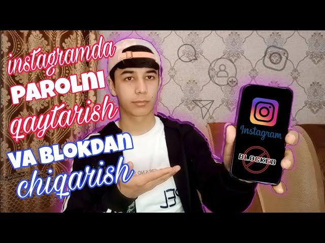 Instagramda parol esdan chiqqanda yangi parol qo'yish || blokdan chiqarish  INSTAGRAM SIRLARI