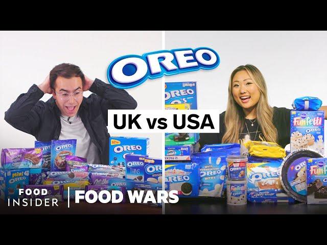 US vs UK Oreos | Food Wars