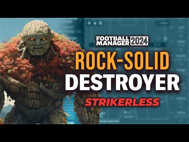 Rock-Solid DESTROYER Tactic DOMINATES In FM24 | Football Manager 2024 Best Tactics