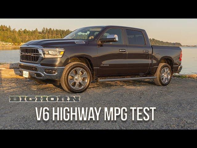 2019 Ram 1500 Big Horn 4X4 3.6 Pentastar V6 Highway MPG Test