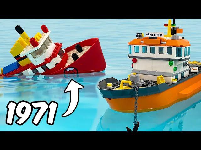 I Tested 100 Years of LEGO BOATS!