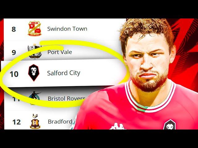 FIXING SALFORD CITY and taking them to the PREMIER LEAGUE...