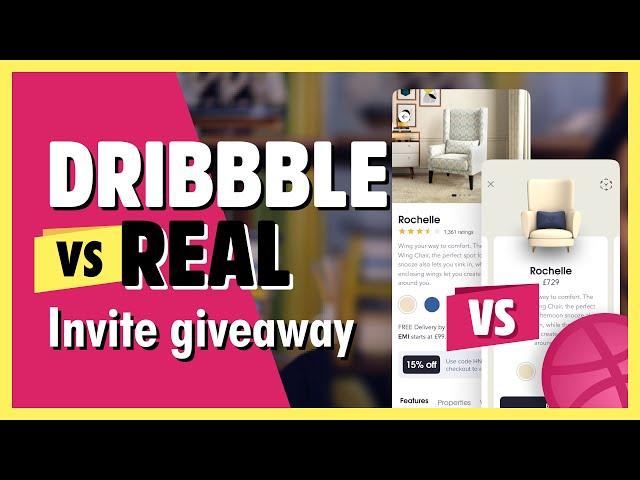 All about Dribbble vs Real | 2021 edition | Dribbble invite giveaway