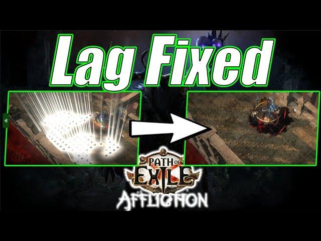 Easy Way to Fix Lag in Path of Exile 3.23 Affliction.