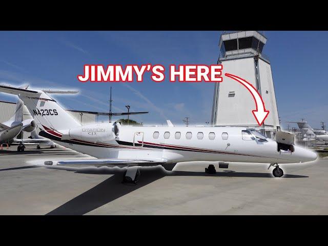 FREE Private Jet Flight LA to FL Jimmy Style!