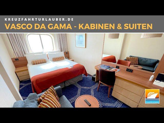 VASCO DA GAMA - Alle Kabinen- und Suitenkategorien im Überblick - nicko cruises