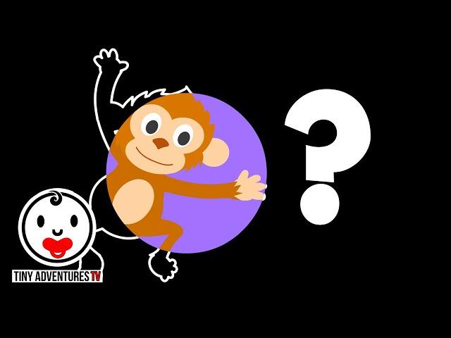 Guess the Picture | Jungle Animals | Simple learning video for toddler, kids, babies