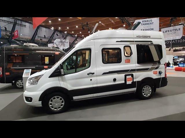 TINY Ford CAMPER with toilet, shower + kitchen. Weinsberg CaraTour 550MQ