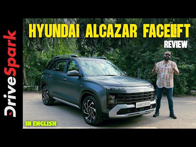 2024 Hyundai Alcazar Facelift Review | Design | Features | Impressions | Promeet Ghosh