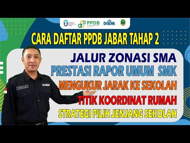 Cara Daftar Jalur Zonasi SMA dan Rapor SMK PPDB Jabar 2021