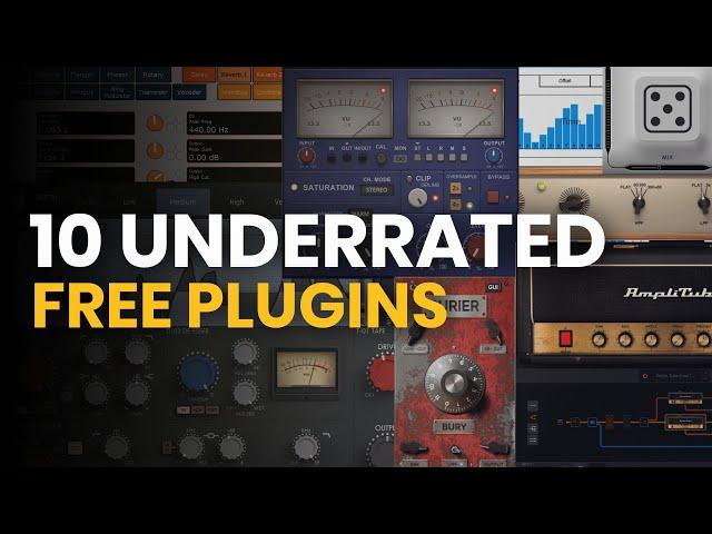 10 Underrated FREE Plugins You Should Know About 