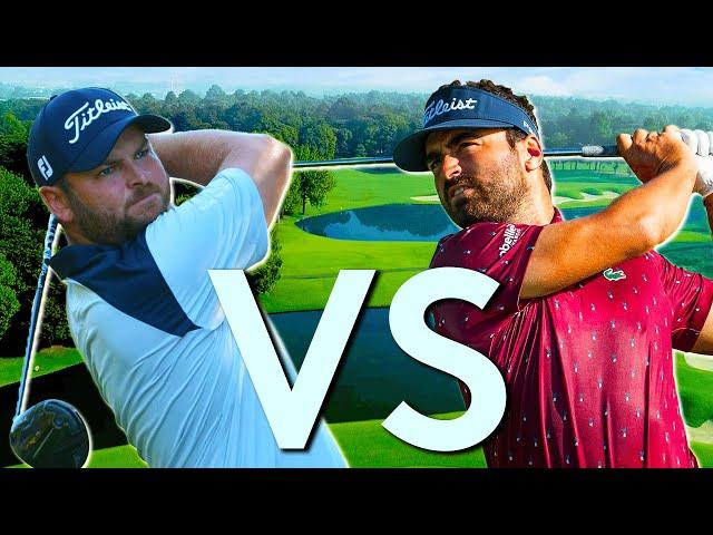 Jordan Smith VS Antoine Rozner in 9-hole match