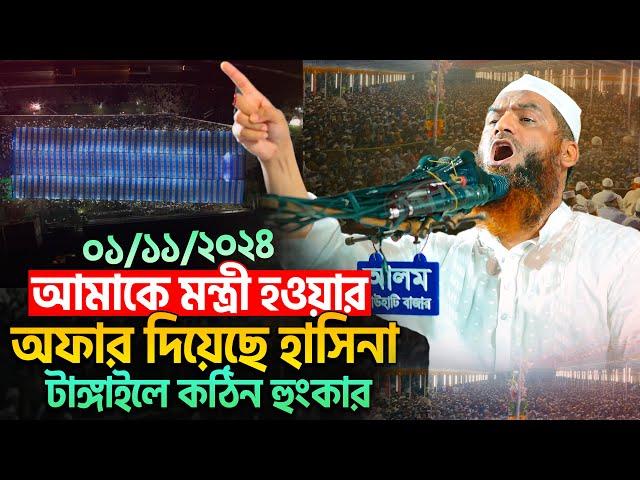 আমাকে মন্ত্রী হওয়ার অফার দিয়েছে | টাঙ্গাইলে কঠিন হুংকার | Allama Mamunul Haque