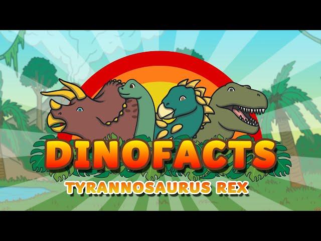 Dino Facts for Kids! | Tyrannosaurus Rex | Twinkl kids tv