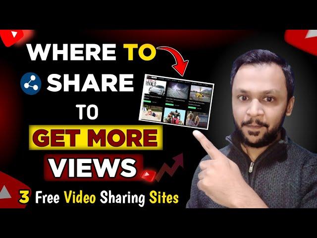 3 Places to Post YouTube Videos To Get More Views | Tech Farooq Hadi