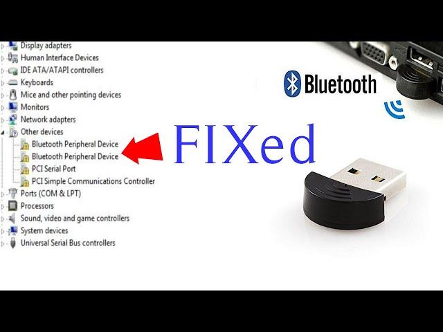 Fix Missing Driver For Bluetooth Peripheral Device | One click solution external Bluetooth devices