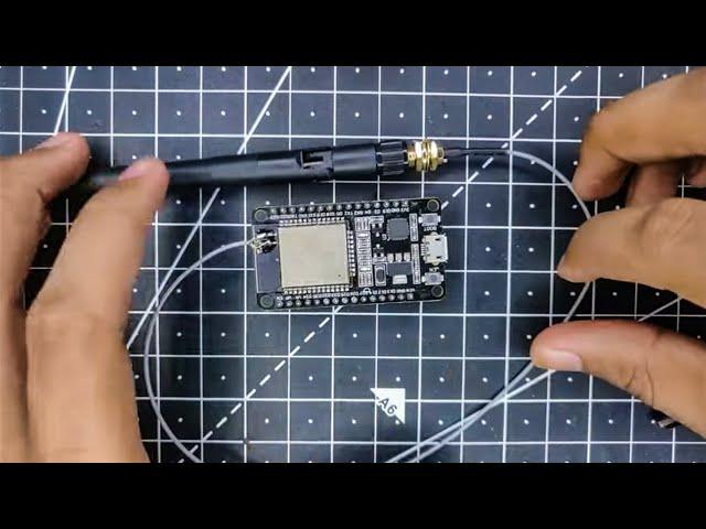 ESP32 External Antenna Attachment Tutorial | ESP32 Long Range Antenna Mod | HOW TO