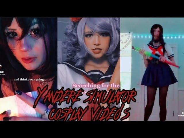 Yandere simulator cosplay's tiktok's/ #1 /FAKE Blo0d waring/FAKE d3ad/FAKE wapp0ns/glitsh warring