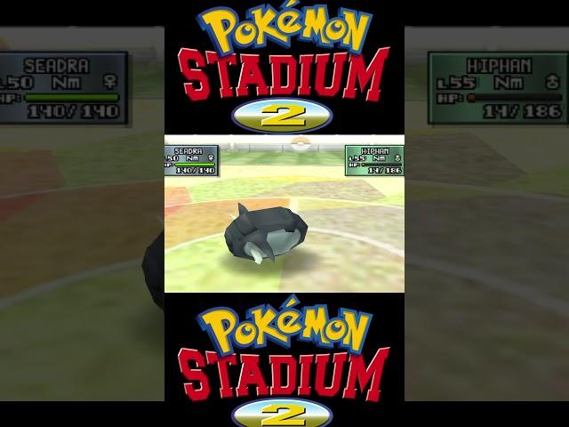 Donphan Unique Rollout Animation - Pokemon Stadium 2