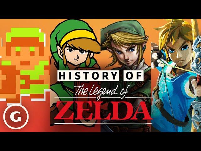 History of The Legend of Zelda (Mainline Series)