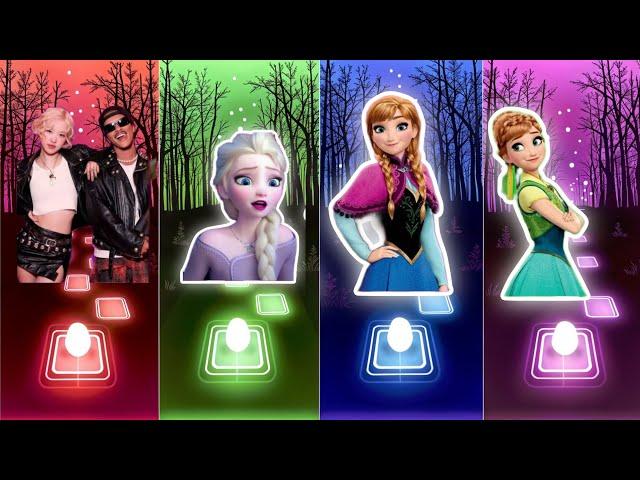 Disney Princess Frozen Let It Go - into the un -  Moana Beyond do you want to build a snowman