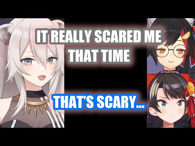 Botan tells a Scary Story When She was In Middle School 【Hololive English Sub】