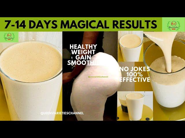 Drink 2x DAILY! GAIN WEIGHT FAST NATURALLY FOR SKINNY GIRLS | GAIN WEIGHT AT ALL THE RIGHT PLACES