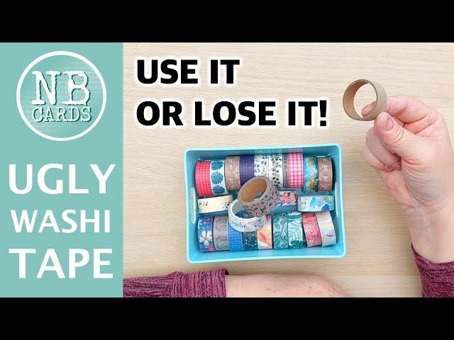 UGLY WASHI TAPE! USE IT OR LOSE IT! Plus 10 Clean and Simple Cards [2024/146]