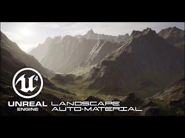 Tutorial: UE4 Auto Landscape Master Material - Optimization