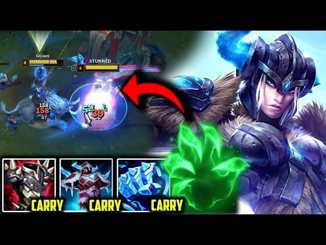 THIS IS WHY SEJUANI TOP IS 5x BETTER THAN SEJUANI JUNGLE (0 SKILL EASY CARRY) - League of Legends