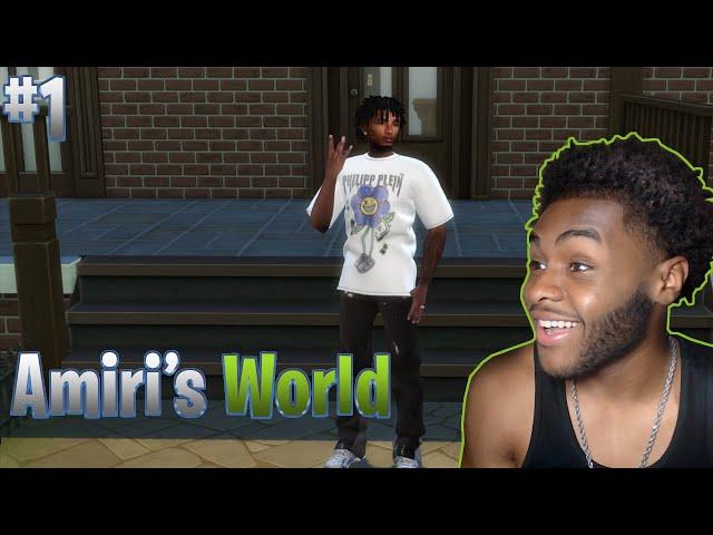 I STARTED SELLING DRUGS?!?!| Amiri's World S01 E01 [Sims 4 Gameplay]