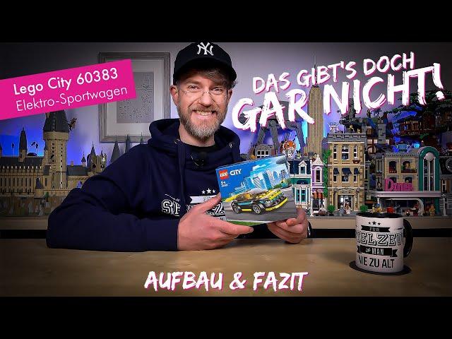 Damit hätte ich NIE GERECHNET!!  Lego City 60383 Elektro-Sportwagen