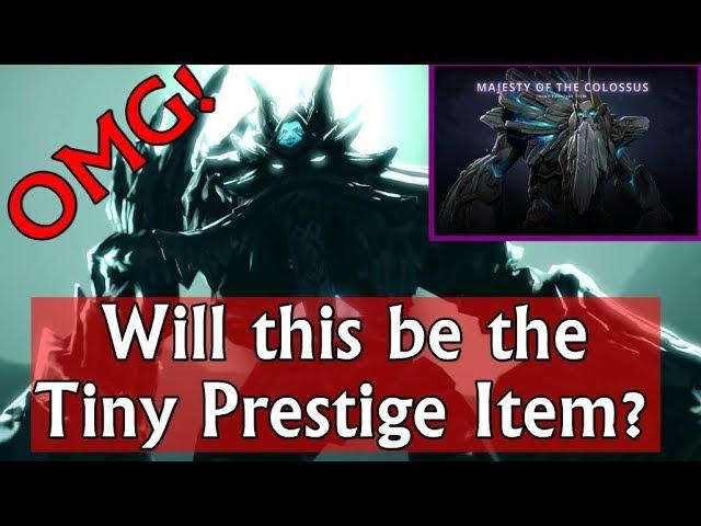 Will this be The Tiny Prestige Item of Dota 2 Battle Pass 2019?