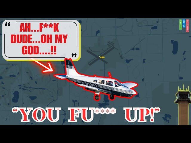 Botched landing! Student pilot’s hilarious response after aircraft veers off runway! #atc