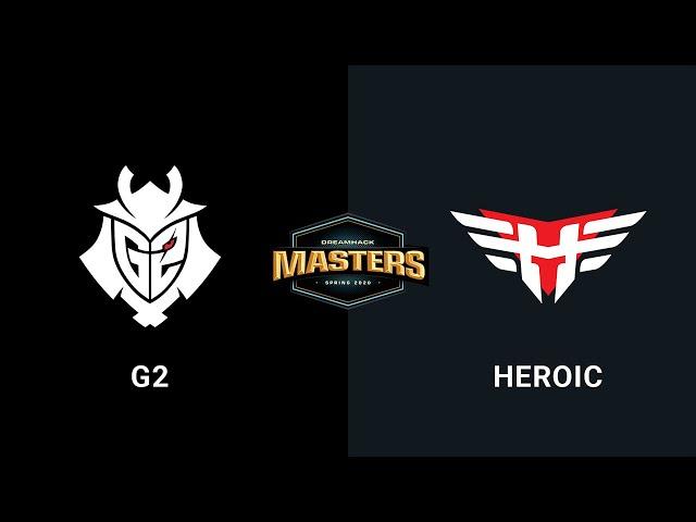 G2 Esports vs Heroic - Nuke - Group A - Europe - DreamHack Masters Spring 2020