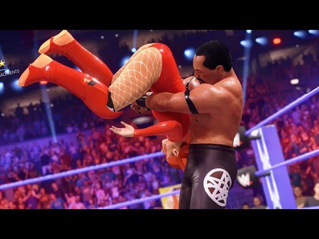 WWE 2k22 MOD: Becky Lynch '21 vs Faarooq, intergender wrestling