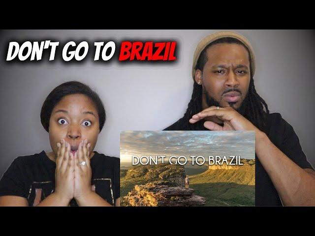  DON'T GO TO BRAZIL! American Couple Reacts "Brazil Travel Film"