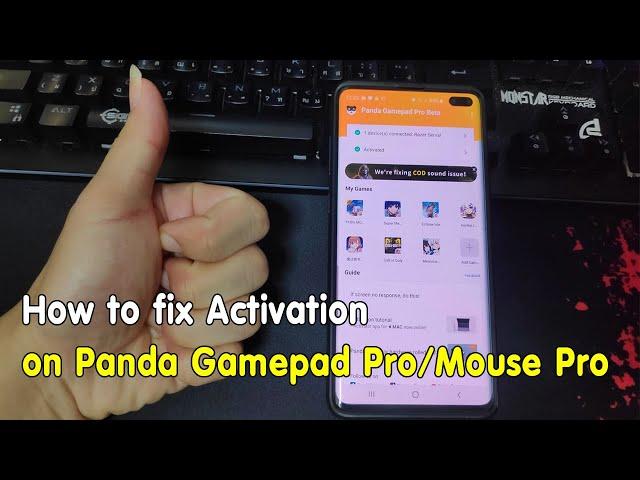 (Mini-guide) How to fix Activation on Panda Gamepad Pro/Mouse Pro