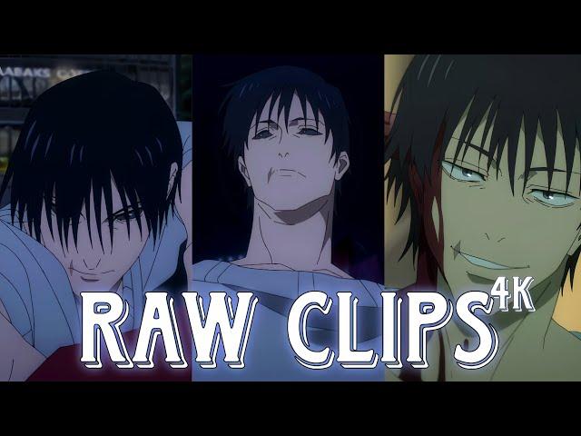 Toji 4K | Raw Clips | Jujutsu Kaisen | S2EP16 ( Anime Raw Clips )