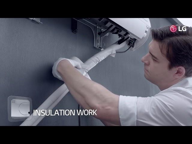 LG Air Conditioner  DUALCOOL Quick & Easy Installation