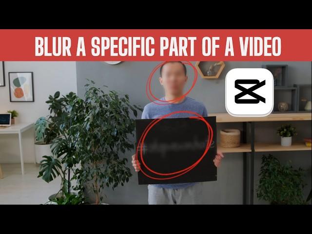 Blurring a Specific Part of a Video in CapCut PC | Step-By-Step Guide Tutorial