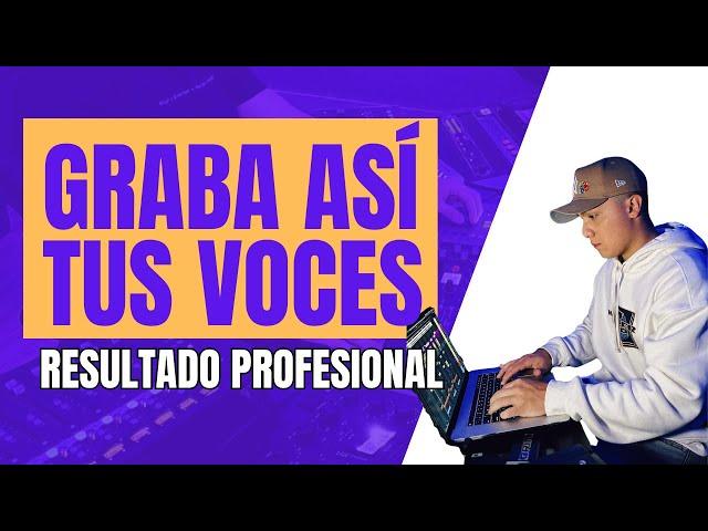 Cadena Para Grabar Voces Profesionales || Principiantes y Avanzados