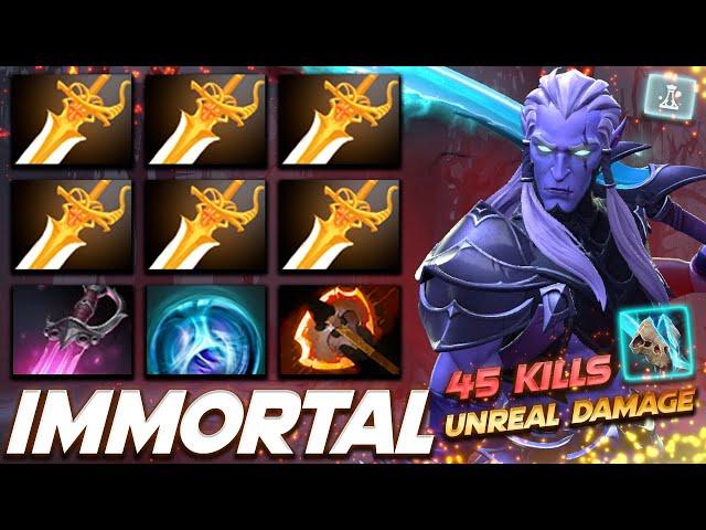 Phantom Assassin 45 KILLS Mortred Unreal Power - Phantom Dota 2 Pro Gameplay [Watch & Learn]