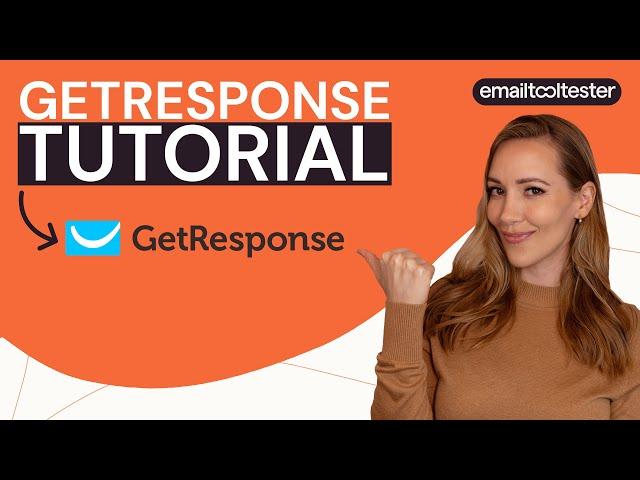 Free GetResponse Tutorial - Fast and Easy Account Set Up