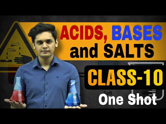 Acids, Bases and Salts| CLASS 10| ONE SHOT| Boards