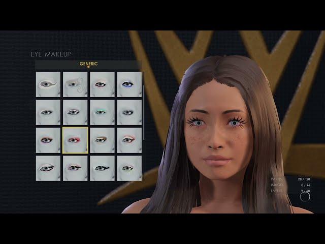 WWE 2K22 - [HOW TO MAKE]: THE BEST FEMALE CAWS | PART 1: FACE/MAKEUP