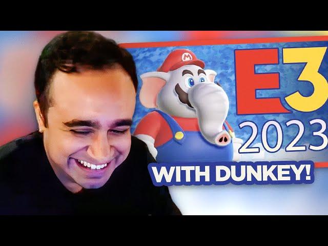 Squeex Reacting to Dunkey's E3 2023